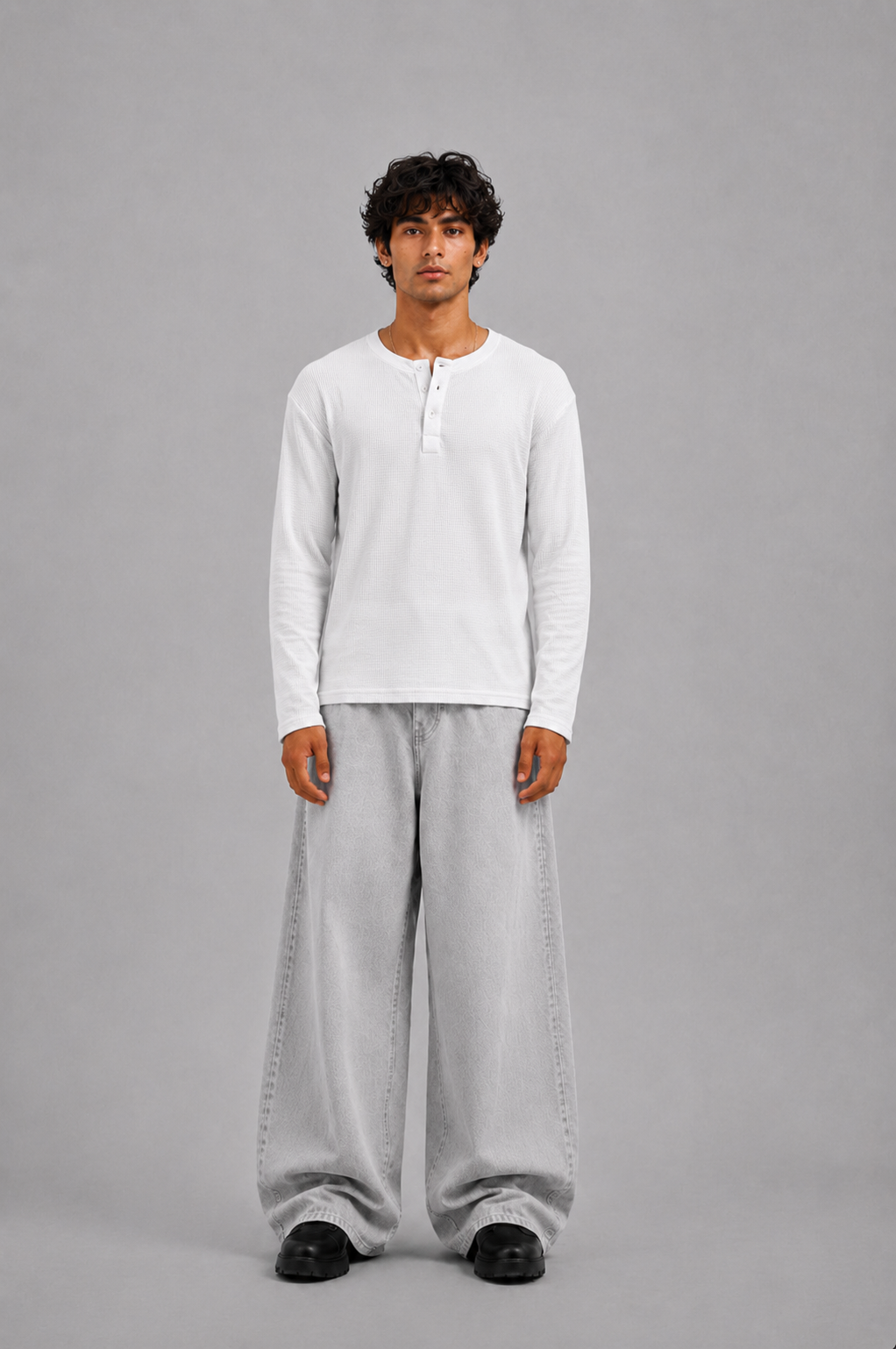 The Minimalist: Essential Long Sleeve Henley