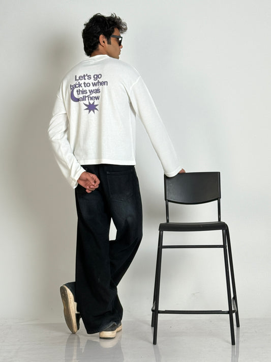The "Rewind" Waffle Long-Sleeve